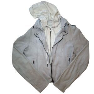 JKT NYC Molly Washed Suede Jacket